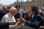 Papa Benedetto XVI e le autorità di Arenzano